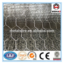 Anping Weihao verzinkt und pvc beschichtet sechseckigen Gabion Draht Mesh Roll / Gabion Drahtgeflecht